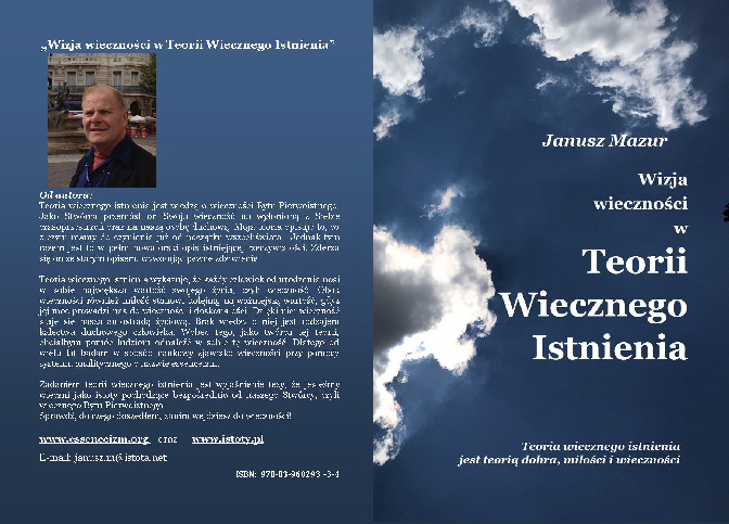 Okładka_Wizja wieczności w Teorii wiecznego istnienia Okładka_Wizja wieczności w Teorii wiecznego istnienia